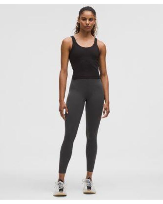 lululemon athletica Black Glow Up Super-High-Rise Tight 25"