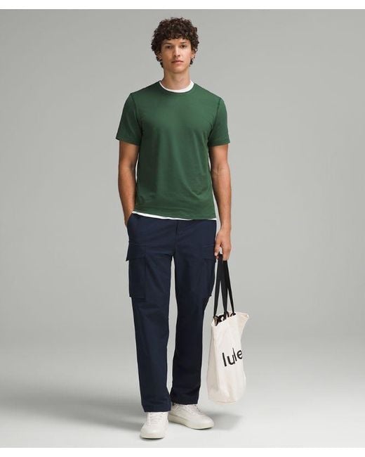 lululemon athletica Green – Soft Jersey Short-Sleeve Shirt – – for men