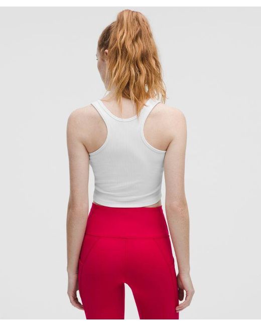 lululemon athletica Red – Power Pivot Training Tank Top – – Size Medium