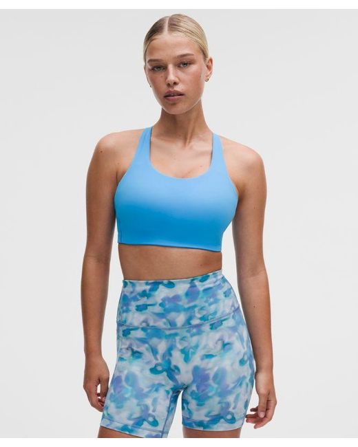 lululemon athletica Blue Energy Bra
