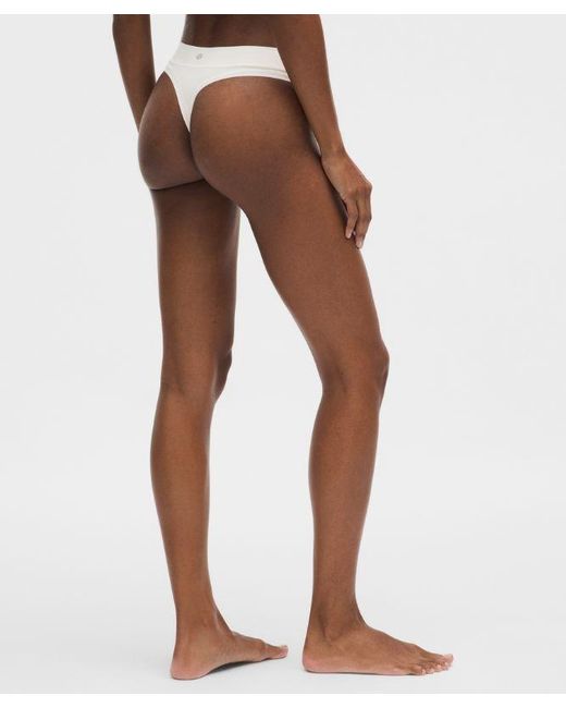 lululemon athletica Blue – Underease Mid-Rise Thong Underwear 5 Pack – – Size Small