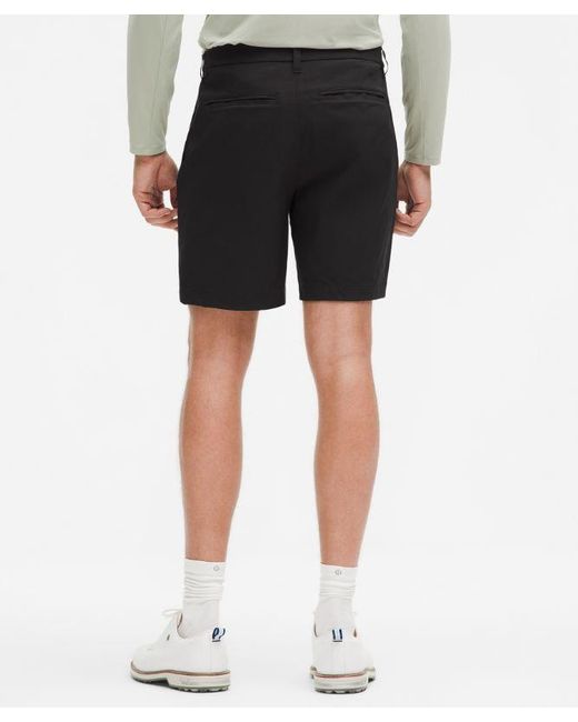 lululemon athletica Black Abc Classic-Fit Golf Short 7" for men