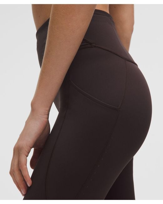 lululemon athletica Blue Fast And Free High-Rise Tight 28"