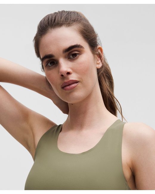 lululemon athletica Green – Fast And Free Tank Top Light – – Size Large