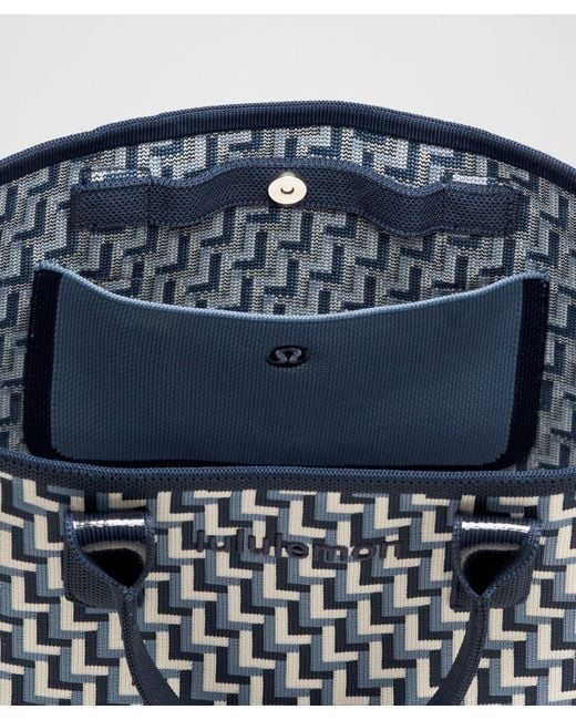 lululemon Classic Knit Small Tote Bag 8L in Blue | Lyst