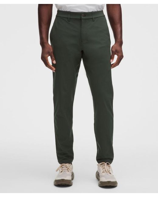 lululemon athletica Green – Abc Slim-Fit Trousers 32L Warpstreme – – Size 12 for men