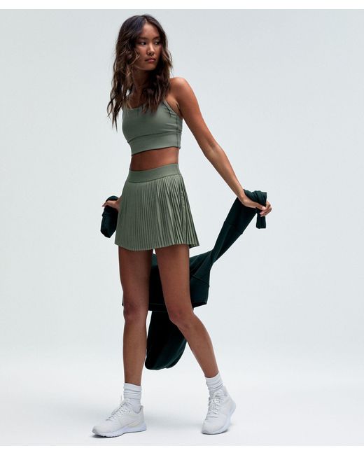 lululemon Varsity High Rise Pleated Tennis Skirt Pastel Size 8 in Green Lyst