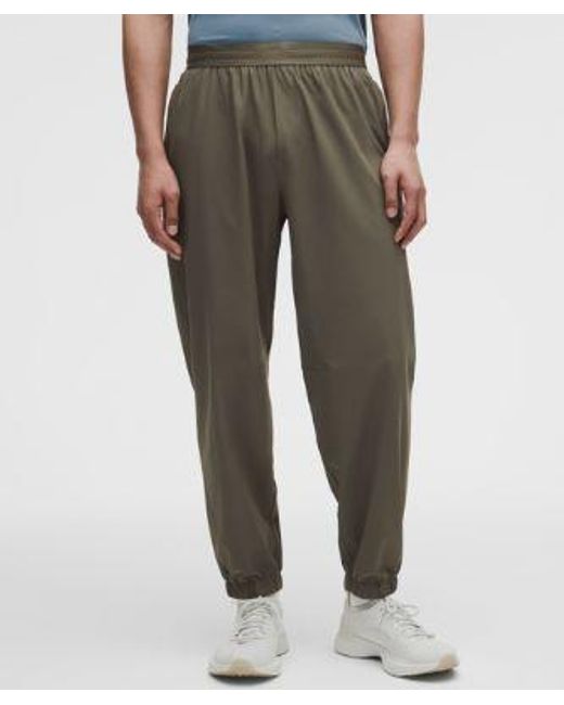 lululemon athletica Green – Weightlifting Warm-Up Trousers Regular – – Size Large for men