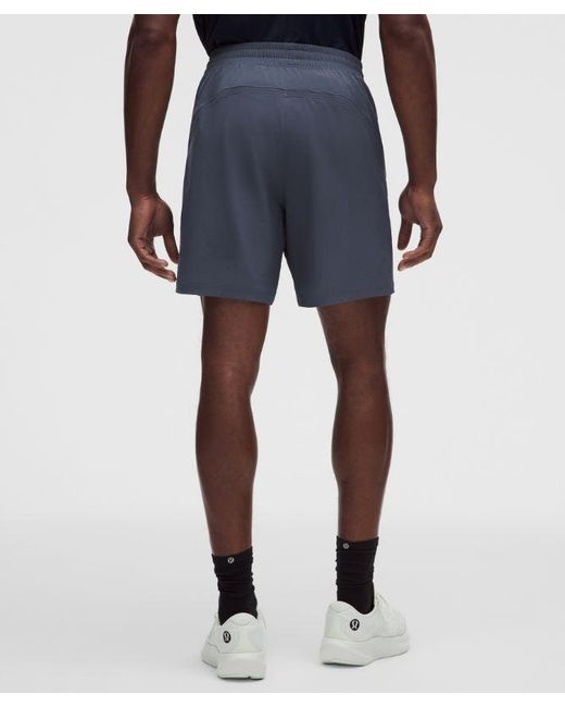 lululemon athletica Blue – Pace Breaker Linerless Shorts – 7" – – Size Large for men