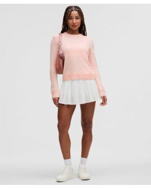 lululemon athletica Multicolor Cashmere Slim-Fit Crewneck Sweater