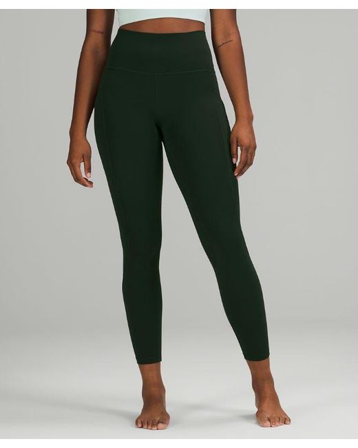 lululemon athletica Green – Align High-Rise Pants With Pockets – 25" – – Size 4