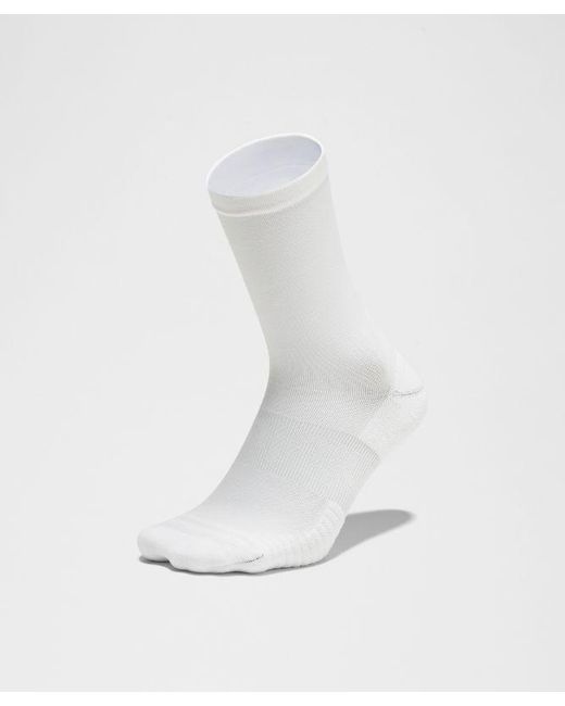 lululemon athletica White Power Stride Crew Socks