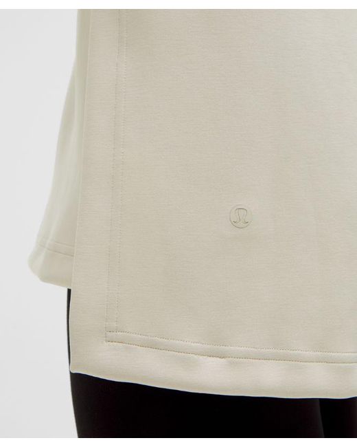 lululemon athletica Natural Oversized Funnel-Neck Pullover