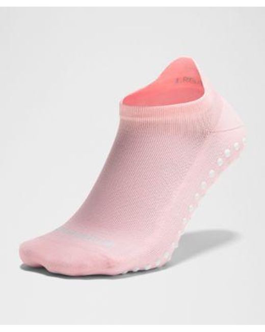lululemon athletica Pink Find Your Balance Grip Tab Socks