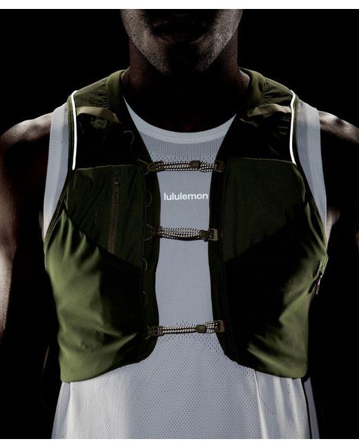 lululemon athletica Green – Fast And Free Trail Running Vest – Size Medium/Large for men