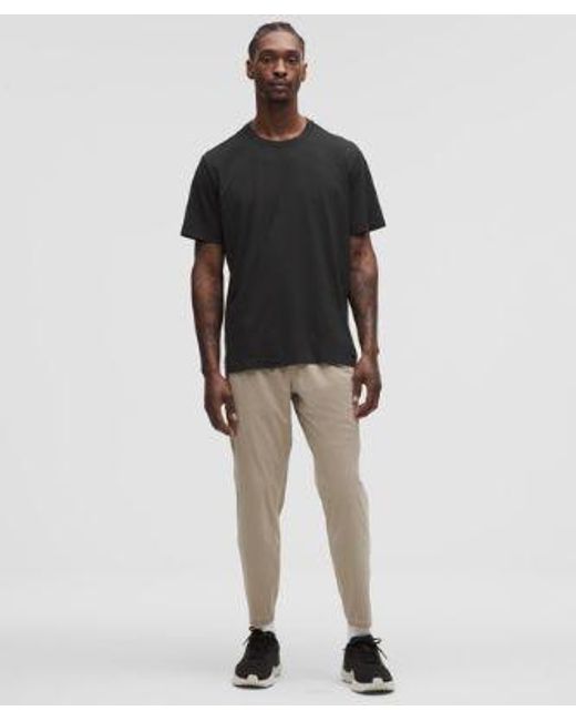lululemon athletica Black Metal Vent Tech Relaxed-Fit Short-Sleeve Shirt for men