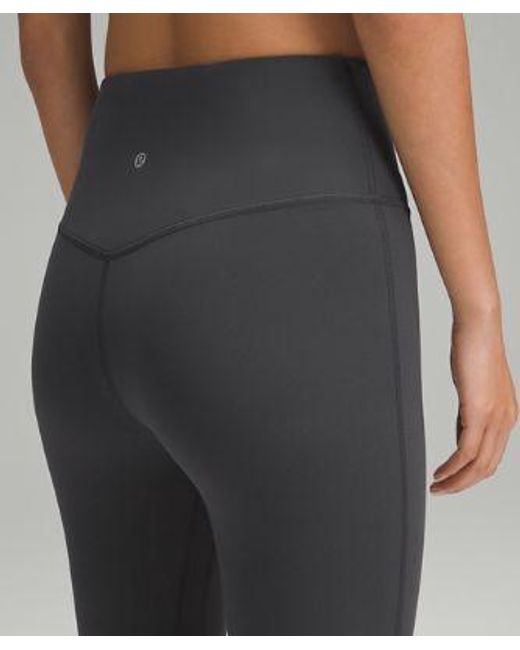 lululemon athletica Gray – Align High-Rise Mini-Flared Pants Extra Short – –
