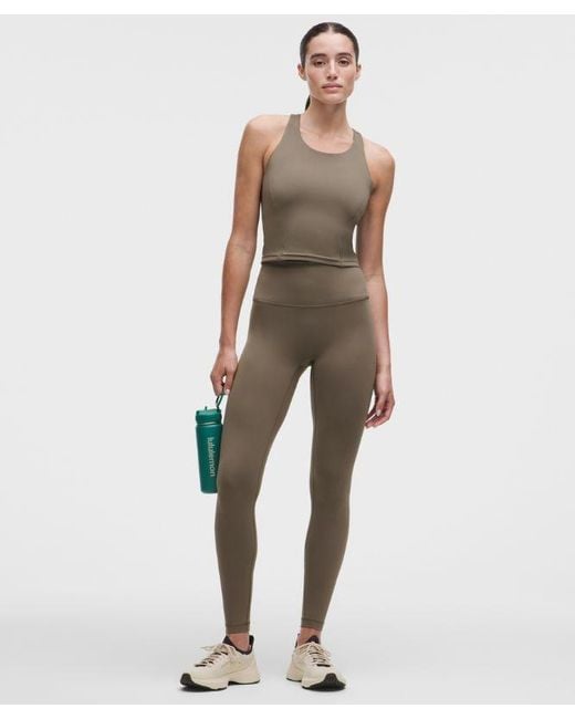lululemon athletica Green – Wunder Train Racerback Tank Top Medium Support, B/C Cup – – Size 4