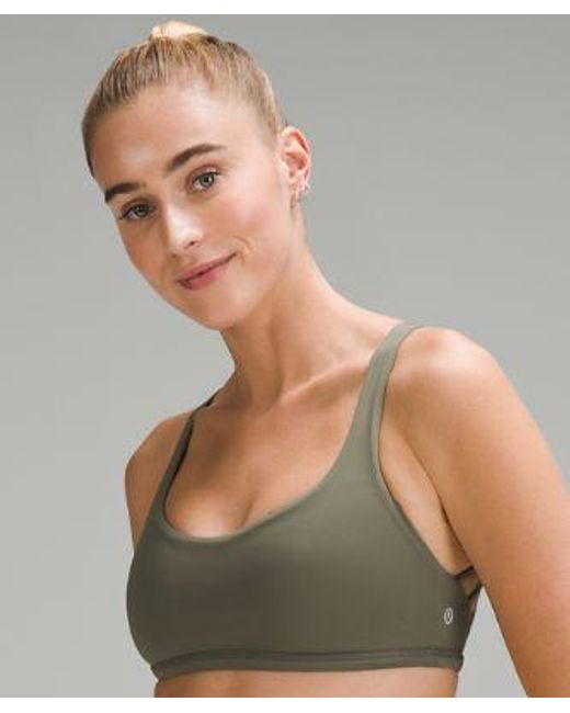 lululemon athletica Green Free To Be Bra - Wild Light Support, A/b Cup
