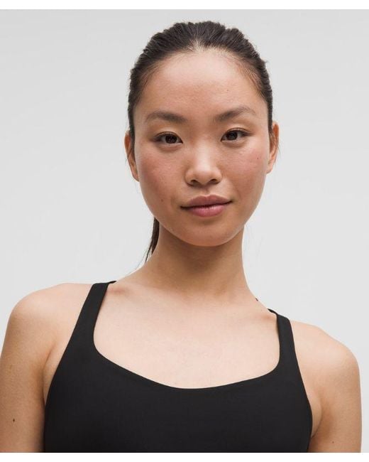 lululemon athletica Gray Free To Be Bra