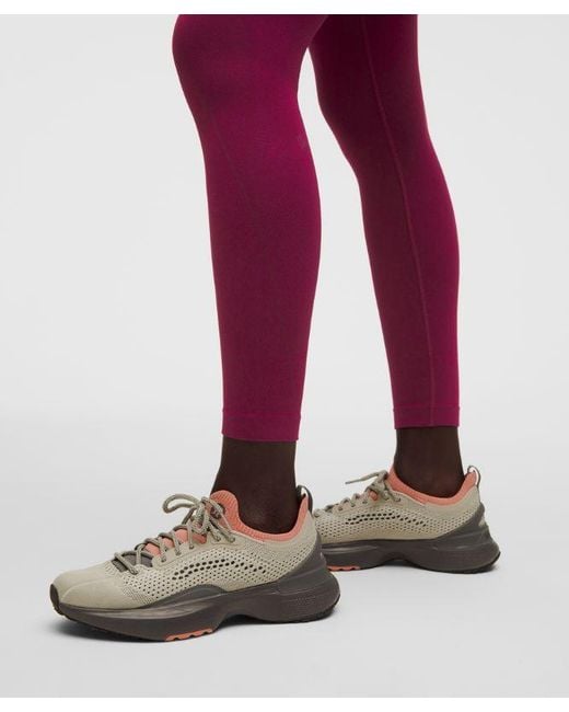 lululemon athletica Red Get Low High-Rise Training Tight 25"