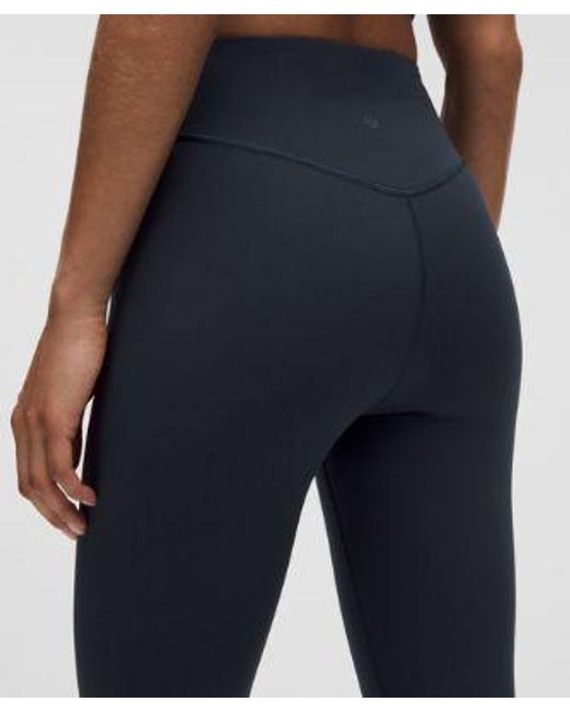 lululemon athletica Blue – Wunder Under Luxtreme High-Rise Tight Leggings – 25" – – Size 4