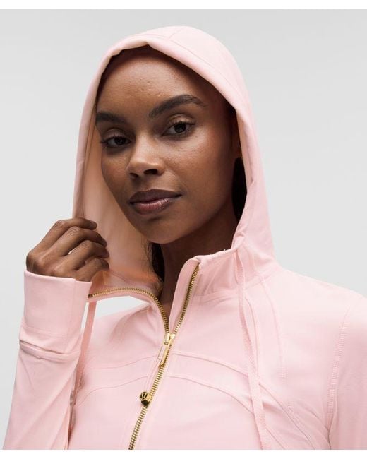 lululemon athletica Pink – Define Hooded Jacket Nulu – – Size 4