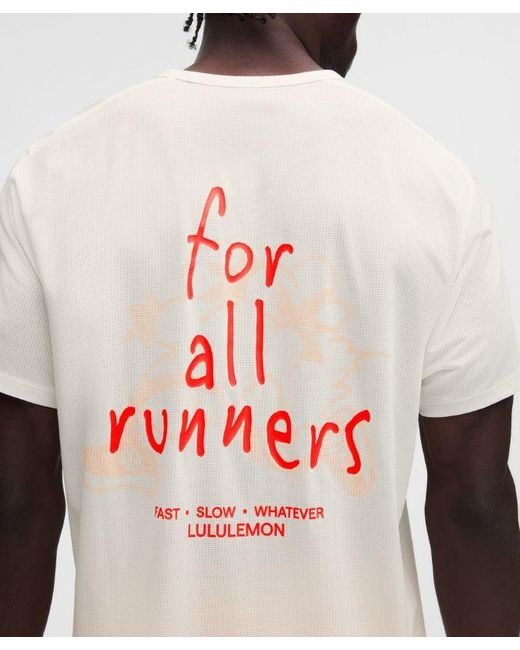 lululemon athletica Red Mile Maker Mesh Short-Sleeve Shirt for men