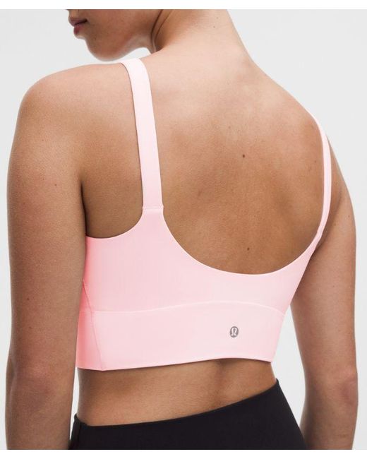 lululemon athletica Red Focuser Scoop-Neck Bra