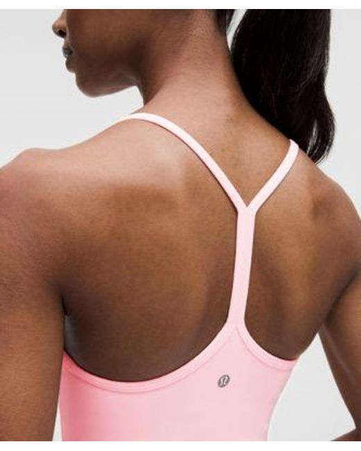 lululemon athletica Pink Flow Y Tank Top
