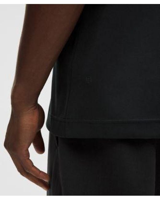lululemon athletica Black Grand Standard Short-Sleeve Crew for men