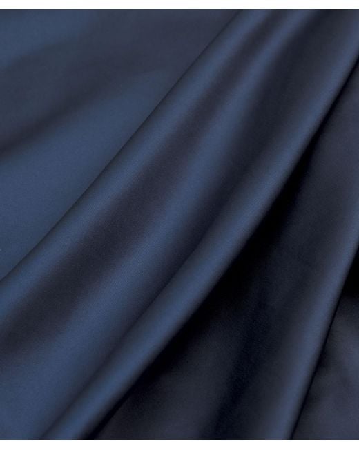 lululemon athletica Blue Stretch Satin Nylon Track Jacket for men