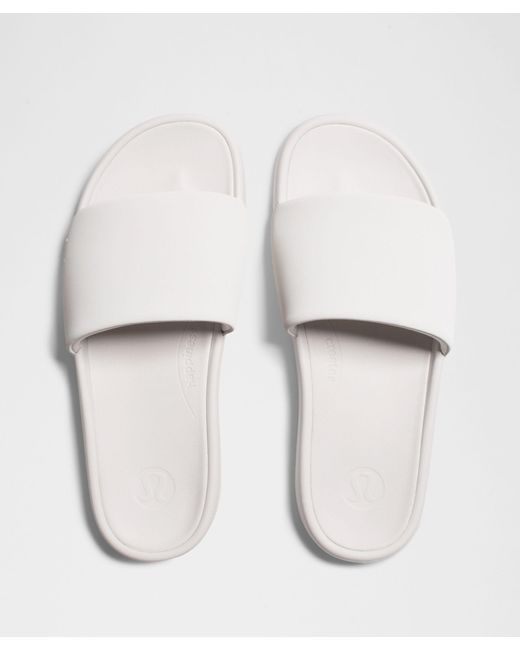 lululemon athletica White Restfeel Slide