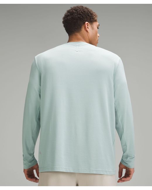 lululemon athletica Green License To Train Relaxed-fit Long-sleeve Shirt