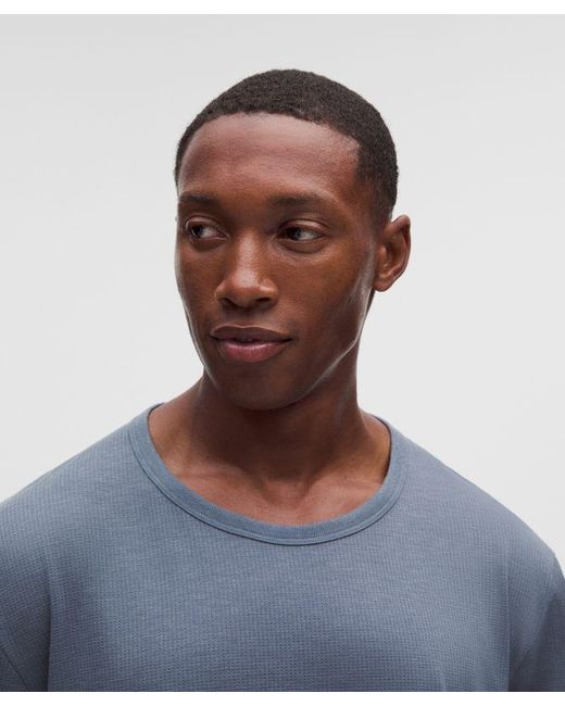 lululemon athletica Blue – Mile Maker Short-Sleeve T-Shirt – Size Large for men
