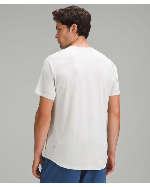lululemon athletica White – License To Train Short-Sleeve Shirt – – for men