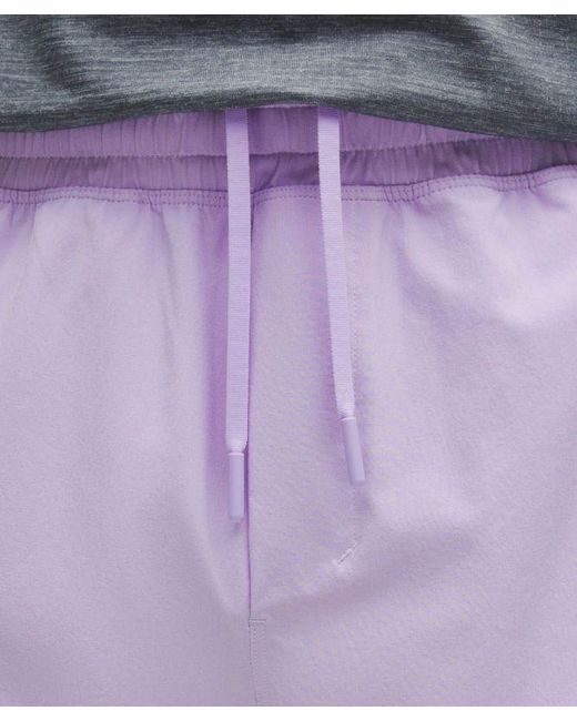 lululemon athletica Blue Pace Breaker Linerless Short 7" for men