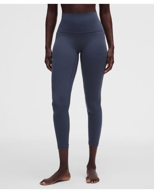 lululemon athletica Blue Align No Line High-Rise Pant With Pockets 25"