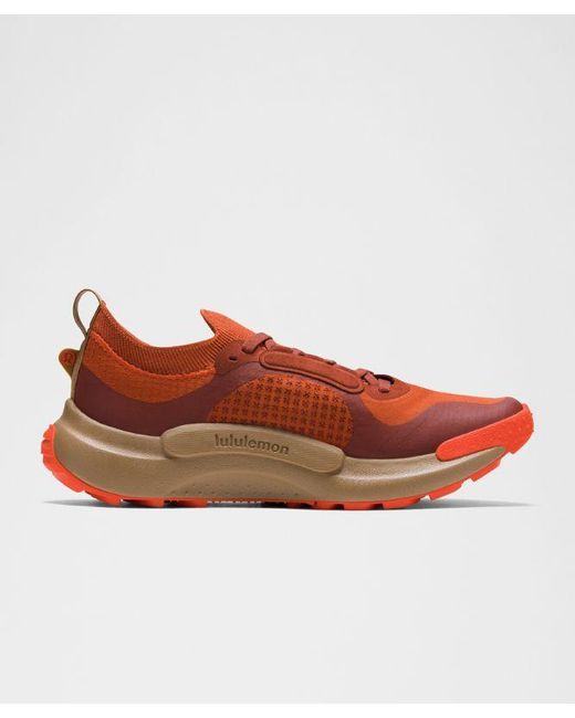 lululemon athletica Red Wildfeel Trail Running Shoe for men