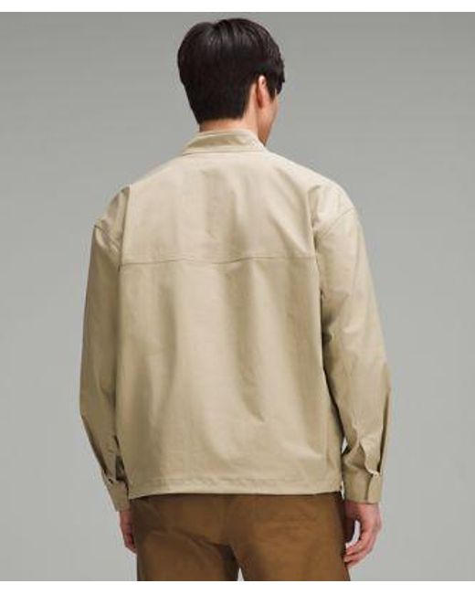 lululemon athletica Natural Smooth Twill Full-zip Jacket for men