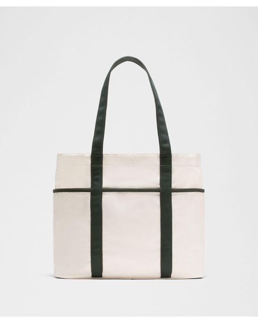 lululemon athletica Natural Daily Multi-Pocket Canvas Tote Bag 20L