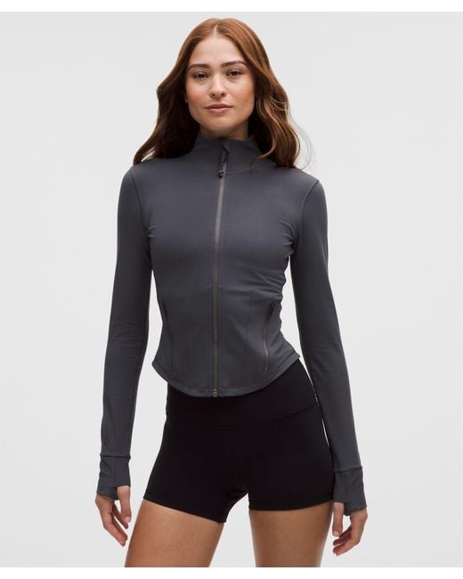 lululemon athletica Blue Define Mesh-Back Jacket