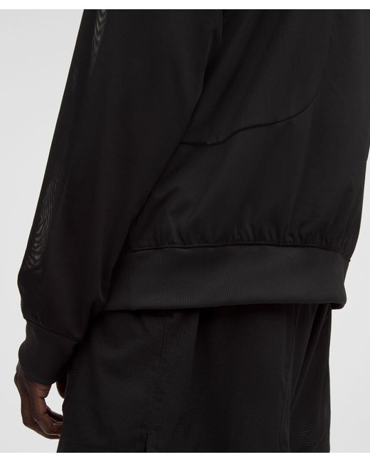 lululemon athletica Black – Mesh Full-Zip Track Jacket Slnsh Collection – – Size Large for men