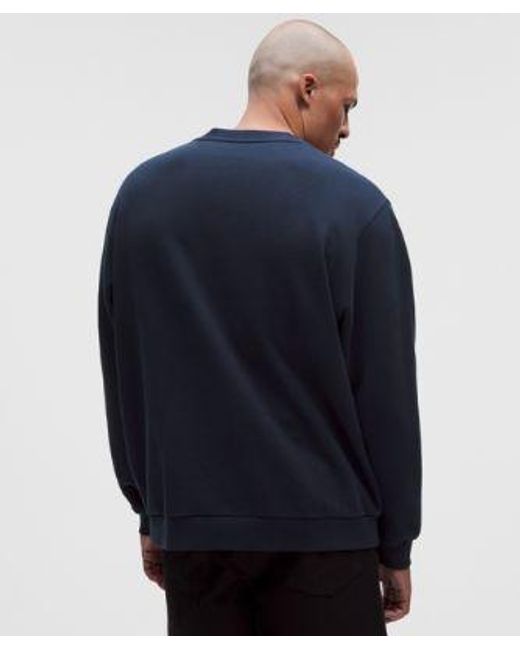 lululemon athletica Blue Steady State Crew for men