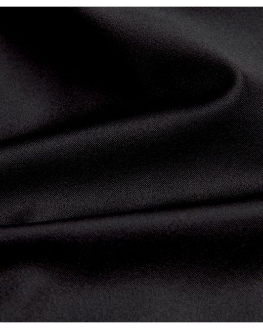 lululemon athletica Black – Satin Shine Full-Zip Tank Top Medium Support, B/C Cup Stripe – – Size Medium