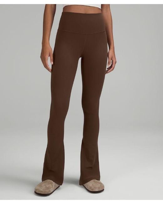 lululemon athletica Align High-rise Mini-flared Pants Regular - Color Brown - Size 0