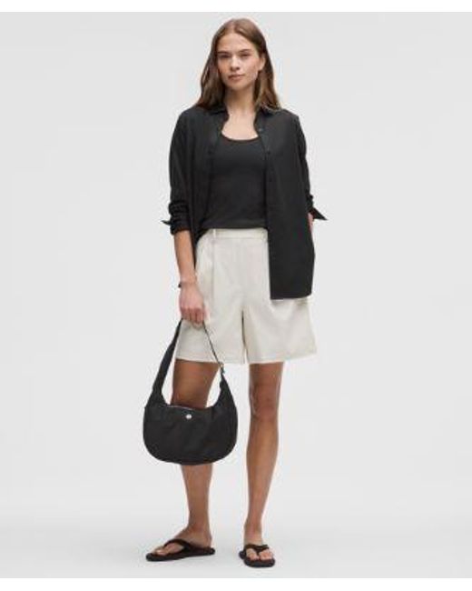 lululemon athletica Black City Essentials Shoulder Bag 4L