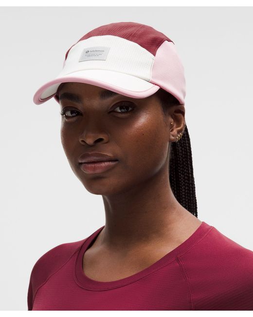 lululemon Multi-Panel Running Hat in Pink | Lyst