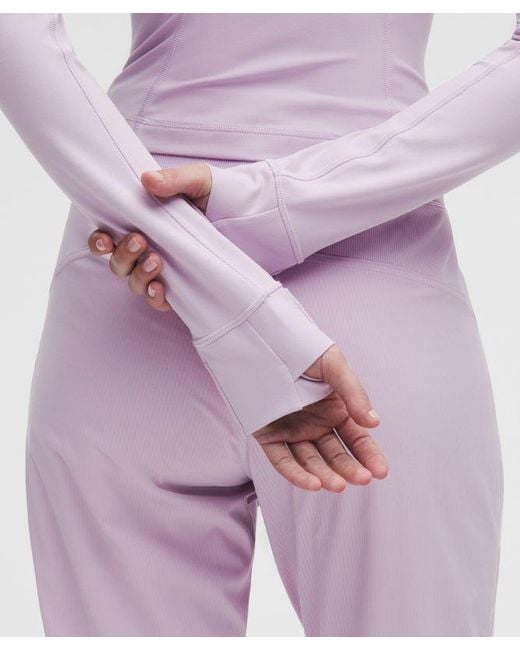 lululemon athletica Purple Define Cropped Jacket