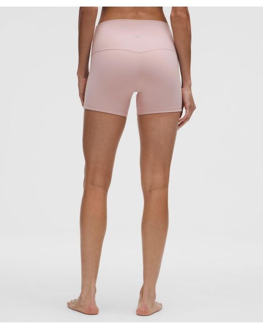 lululemon athletica Pink Align High-Rise Short 4"